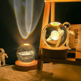 3D Ball Led Night Light Milky Way Galaxy Solar System
