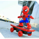 Spider Man Electric Stunt Skateboard Toy (large size)