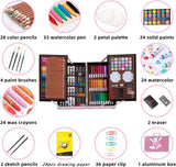 145 PCs Colouring Art Case Trunk