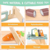 Mini Wooden Kitchen Accessories Play Set