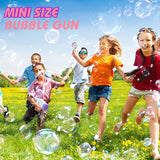 Bubble Machine Gun 36 Holes Blaster For Kids