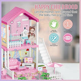 Beautiful Doll Villa Set 81 Pc for Girls - KidoKraze