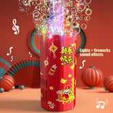 Musical & Lighting Fireworks Bubble Machine (Rechargeable)