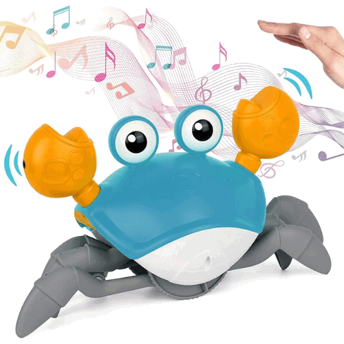 Crawling Crab Musical Toy with Infrared Sensors - KidoKraze