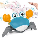 Crawling Crab Musical Toy with Infrared Sensors - KidoKraze