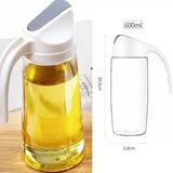 Glass Oil Dispenser 600ml Kitchen Storage