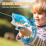 RECHARGEABLE ELECTRIC SHARK WATER GUN TOY