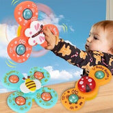 3PCS Suction Cup Spinner Toy For Kids