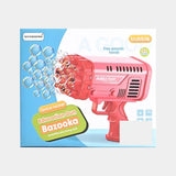 Bubble Machine Gun 36 Holes Blaster For Kids