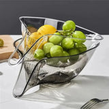 Multifunctional Washing Drain Baskets Household Vegetable Basin Kitchen Washing Fruit Plate Cleaning Bowl Kitchen Accessories