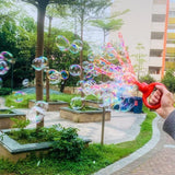 32 Holes Face Wands Bubble 5in1 Stick With 2 Liquid Sachet