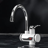 TRIMUX Hot Water Tap Instant Heating Electric Water Heater Faucet, instant electric water heater tap, instant electric geyser, Electric Water Tap, Water Heater, Digital Display with Shower Head for kitchen and bathroom, Water Geezer