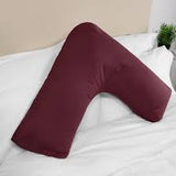 V Shaped Pillow Case Cushion Cover Only Cover No Insert 4 pcs