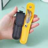 6 Pcs Ear Wax Cleaning Kit Ear Pick Tools, Wax Removal Kit, Ear Cleaning Tool Set, Spring Earwax Cleaner Tool for Children and Adult