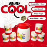 7pcs set - 6pcs Glasses and 1pcs Jug Set with Box Packing