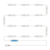 LED Vanity Mirror Lights Kit Spare Parts Accessories Vanity Make Up Light Dressing Table Lamp Mirror Lights Strip