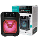 GTS-1628 sound bt speaker 3 inch led flashlight usb wireless solar speaker