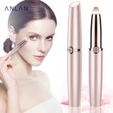 USB Rechargeable Flawless Eyebrow Hair Remover Eyebrow Trimmer Pen
