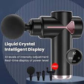 4 In 1 Multi-function Vibration Massage Gun,Portable Mini Muscle Massage Gun-Handheld Electric Deep Tissue Percussion Muscle Massager, Ultra Quiet Pain Relief Fascia Gun