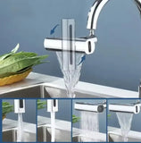New 4 Modes Waterfall Kitchen Faucet Universal 720° Swivel Spout Sprayer Bathroom Basin Water Tap Extender Rainfall Sink Mixer
