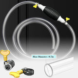 Multifunction Liquid Sucker Pump,Portable Siphon Pump Manual Hand Fuel Transfer Pump for Gasoline Gas Oil Fuel Petrol Diesel Fluid Water Fish Tank.