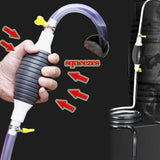 Multifunction Liquid Sucker Pump,Portable Siphon Pump Manual Hand Fuel Transfer Pump for Gasoline Gas Oil Fuel Petrol Diesel Fluid Water Fish Tank.