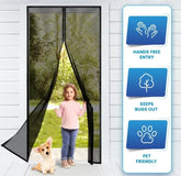 Summer Magnetic Screen Mosquito Net Door Anti Mosquito Insect Fly Bug for Kitchen Door Mosquito Net Self Sealing Hands Free Mesh