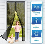 Summer Magnetic Screen Mosquito Net Door Anti Mosquito Insect Fly Bug for Kitchen Door Mosquito Net Self Sealing Hands Free Mesh