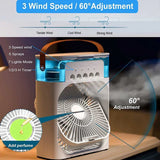 Portable Air Cooling Mist Fan ( Big Size )