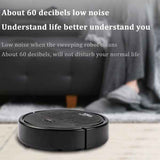 Portable Mini Wireless Smart Sweeping Robot Rechargeable Cleaning Machine Vacuum Cleaner For Home Office (random Colors)