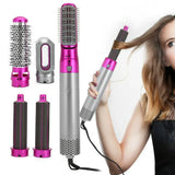 Multifunctional 5 in 1 Hair Dryer Brush & Volumizer Hair Straightener