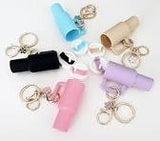 Mini Cup Keychain for Stanley Water Bottle Accessories Lip Balm Cute Tumbler Cup Handle Decoration