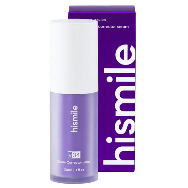 Hismile v34 Colour Corrector Serum Purple Teeth Whitening & Stain Removal
