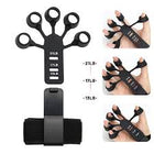 Hand Finger Gripper - Guitar Finger Gripper - Exerciser 6 Resistant Level Gripper - Finger Exerciser for Guitar Players - Arms Hand Trainer for home