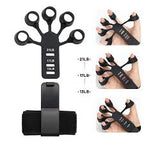 Hand Finger Gripper - Guitar Finger Gripper - Exerciser 6 Resistant Level Gripper - Finger Exerciser for Guitar Players - Arms Hand Trainer for home