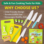 MiniChef Montessori Kitchen Tools – 13 Piece Set