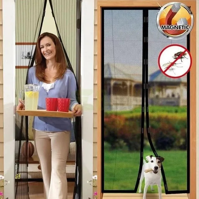 Summer Magnetic Screen Mosquito Net Door Anti Mosquito Insect Fly Bug for Kitchen Door Mosquito Net Self Sealing Hands Free Mesh