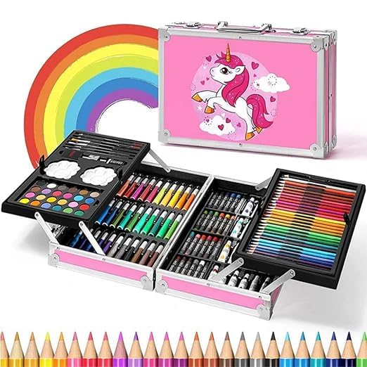 145 PCs Colouring Art Case Trunk Main image