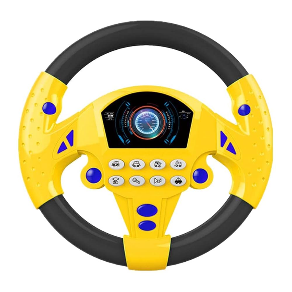 Multifunctional Musical Steering Wheel for Kids Main image