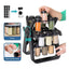 Rotating Spice Rack Organizer with 18 Spice Jars With Spice Labels And Pen for Countertop Kitchen Cabinet