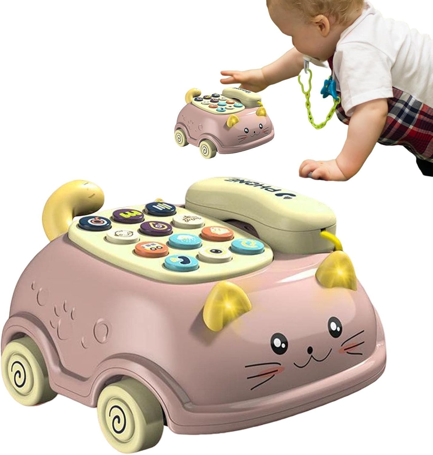 Early Education Musical Telephone Multifunctional Toy Main image