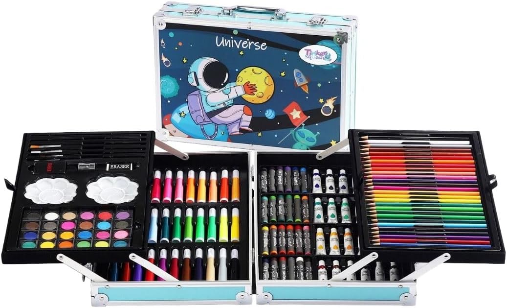 145 PCs Colouring Art Case Trunk Secondary image