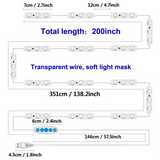 LED Vanity Mirror Lights Kit Spare Parts Accessories Vanity Make Up Light Dressing Table Lamp Mirror Lights Strip