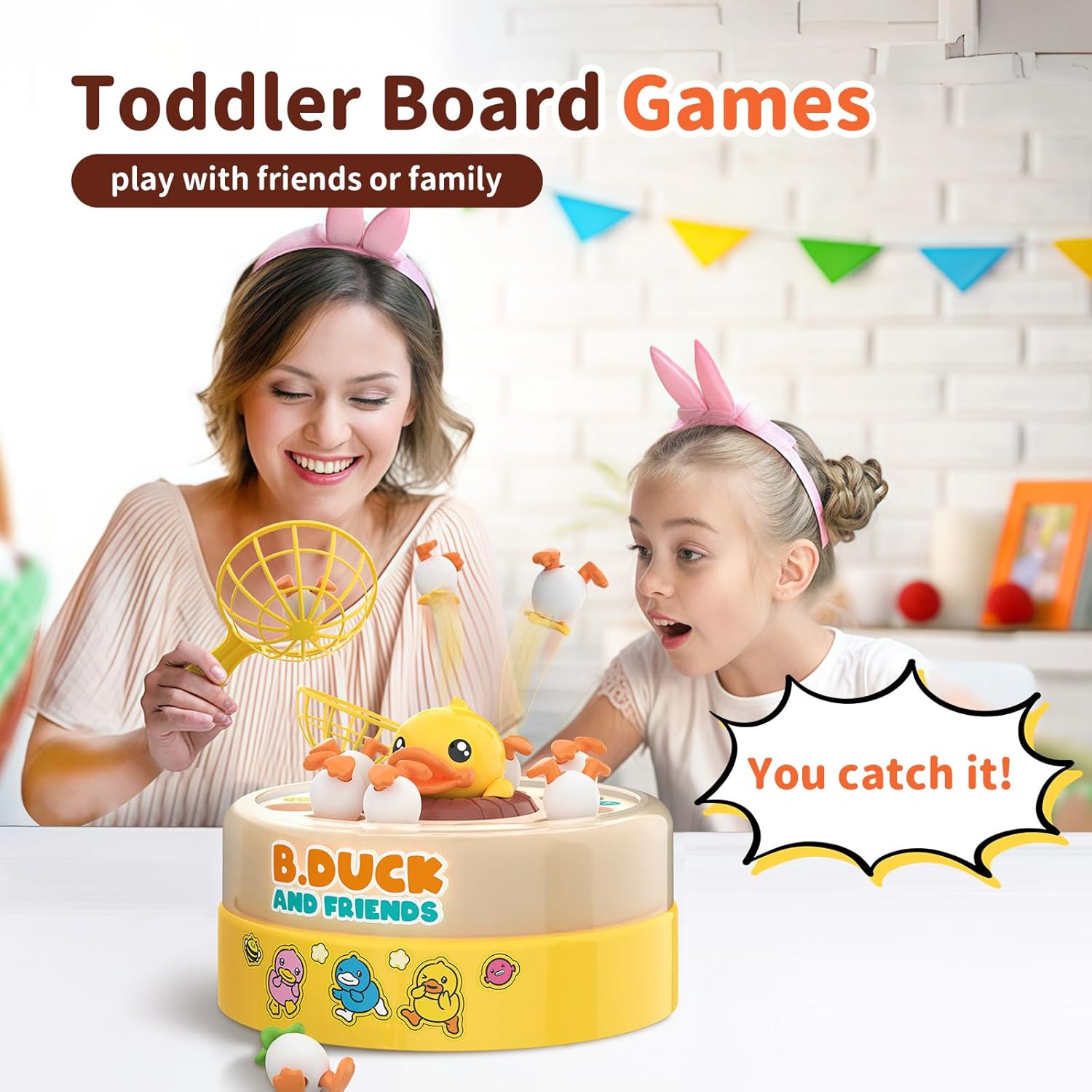 Electric Bouncing Duck Catching Game