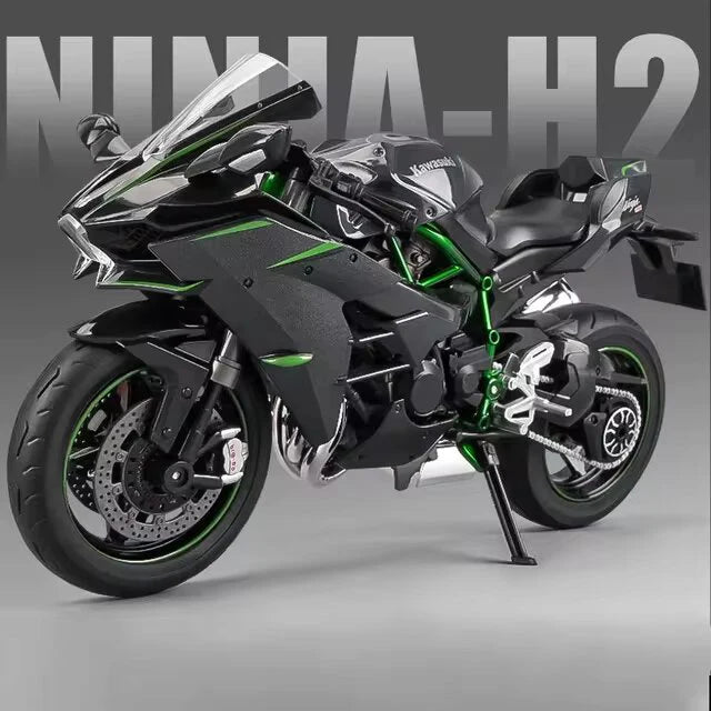 Diecast Kawasaki Ninja H2R 1/10 Model Secondary image
