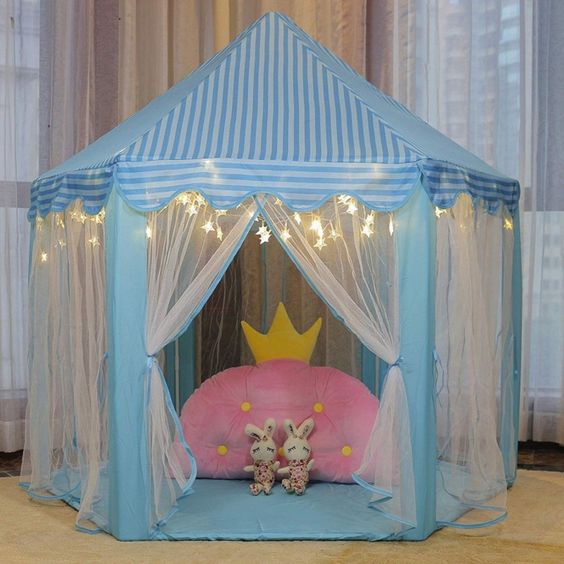 Beautiful Princess Castle Play Tent House Secondary image