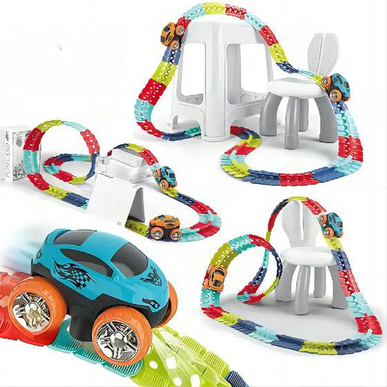 ANTI-GRAVITY PUZZLE ROLLER COASTER TOY Secondary image
