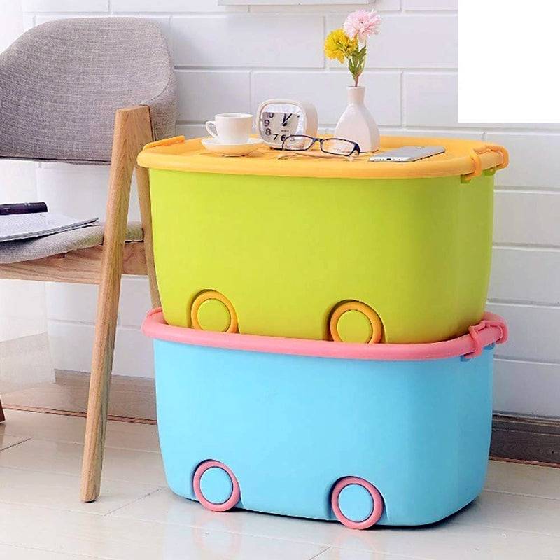 Aqua Multi-Purpose Plastic Extra Large Storage Container Box - KidoKraze Main image