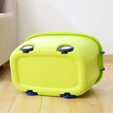 Aqua Multi-Purpose Plastic Extra Large Storage Container Box - KidoKraze