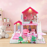 Beautiful Doll Villa Set 81 Pc for Girls - KidoKraze